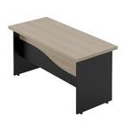 Escrivaninha 3 Gavetas Alema Nogueira Preto