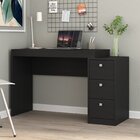 Escrivaninha 3 Gavetas Érica Espresso Móveis Onix Tx