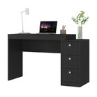 Escrivaninha 3 Gavetas Érica Espresso Móveis Onix Tx