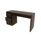 Escrivaninha 3 Gavetas Me4102 Com 2 Estantes Para Escritório