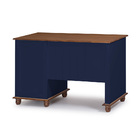 Escrivaninha 3 Gavetas Suporte Teclado E Divisor De Ambiente