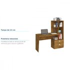 Escrivaninha 3 Prateleiras 2 Gavetas Elisa Permobili