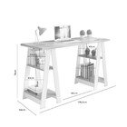 Escrivaninha 4 Prateleiras Vigor Jcm