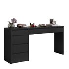 Escrivaninha 5 Gavetas Berlim Yescasa Preto