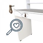 Escrivaninha 72cmx42cm 15mm Com 1 Gaveta Vib Bramov Móveis Br