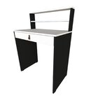 Escrivaninha 72cmx42cm 15mm Com 1 Gaveta Vib Bramov Móveis Pr