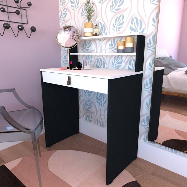 Escrivaninha 72cmx42cm 15mm Com 1 Gaveta Vib Bramov Móveis Pr