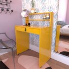 Escrivaninha 72cmx42cm Com Vib Móveis 1 Gaveta 72cm Bramov Am