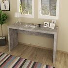 Escrivaninha 74,5x127cm Me4135  Concreto