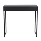 Escrivaninha 80Cm Preto Delin