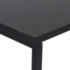 Escrivaninha 80Cm Preto Delin