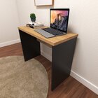 Escrivaninha 80cmx42cm 40mm Com Caixa De Tomada Bramov Móveis