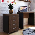 Escrivaninha 80cmx42cm Com Caixa De Tomada Móveis 80cm Bramov