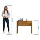 Escrivaninha 90cm 1 Gaveta Califórnia Notável Freijó