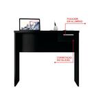 Escrivaninha 90cm 1 Gaveta Califórnia Notável Preto