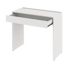 Escrivaninha 90cm Com 1 Gaveta Multimóveis Cr25162 Branca