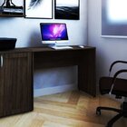 Escrivaninha 90cmx47cm 90cm Marrom Marrom