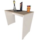 Escrivaninha 90cmx47cm Móveis 90cm Bramov Branco E Geneve Bra
