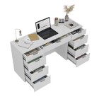 Escrivaninha 9 Gavetas Branco - Foscarini