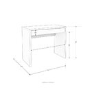 Escrivaninha  1 Gaveta Slim Zanzini