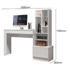 Escrivaninha + Livreiro Office Nina Branco Mobler