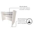 Escrivaninha / Mesa Infantil Com Regulagem De Altura Branco