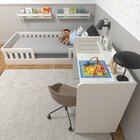 Escrivaninha / Mesa Infantil Com Regulagem De Altura Branco