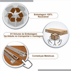 Escrivaninha Alana Candian Jcm Movelaria