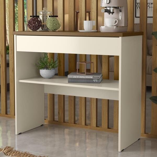 Escrivaninha Aparador Cassis Com Gaveta Off Freijó