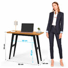 Escrivaninha/aparador Harvard 9040 Freijo / Preto