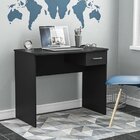 Escrivaninha Arapei 1 Gaveta 90cm Preto Preto