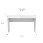 Escrivaninha Araras 2 Gv Branca