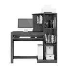 Escrivaninha Aroeira Com Armário Jcm Movelaria Nobre Soft