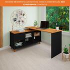 Escrivaninha Artany Gold Com Gavetas