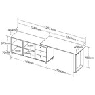 Escrivaninha Artany Next Com Gavetas