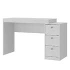 Escrivaninha Austin 3 Gavetas Branco - Moville