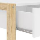 Escrivaninha Bahamas 1 Gaveta Branco Politorno