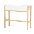 Escrivaninha Bahamas 1 Gaveta Branco Politorno