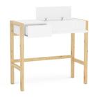 Escrivaninha Bahamas 1 Gaveta Branco Politorno