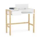 Escrivaninha Bahamas 1 Gaveta Branco Politorno