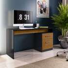 Escrivaninha Belgrado 1 Pt 1 Gv Preta E Freijó