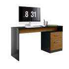 Escrivaninha Belgrado 1 Pt 1 Gv Preta E Freijó