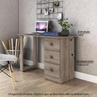 Escrivaninha Bento 3 Gavetas - Rústico