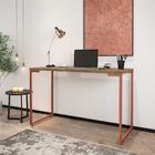 Escrivaninha Bia 1.2 Castanho Cobre