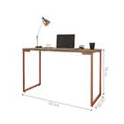 Escrivaninha Bia 1.2 Castanho Cobre