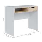 Escrivaninha Bit 1 Gv Branca E Tauri