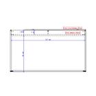 Escrivaninha Branca Tubo Ouro Velho Carraro