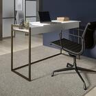 Escrivaninha Branca Tubo Ouro Velho Carraro