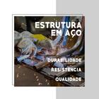 Escrivaninha Branca Tubo Ouro Velho Carraro