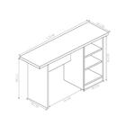 Escrivaninha Brin Canela E Off White